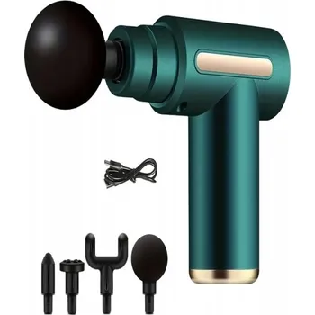 Masážní přístroj Masážní pistole PRO BODY MASSAGE 30W zelená