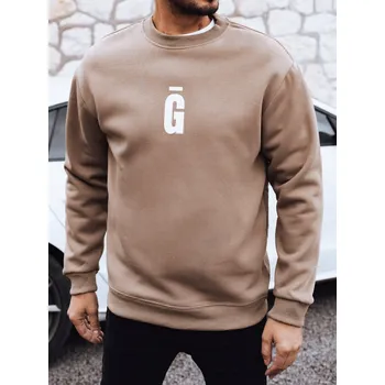 Pánské oblečení Dstreet Pánská mikina s potiskem BX5921 Barva: Tmavě Šedá, Velikost: L