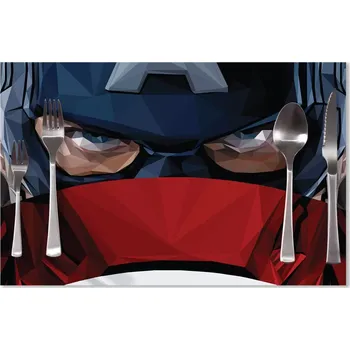 prostírání Sablio Prostírání Kapitán Amerika pohled přes štít: 40x30cm