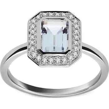 Prsten Diamantový prsten s akvamarinem 0,92ct Estella DIHU101A + dárkové balení LUXUS zdarma