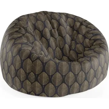 Sedací pytel Sablio Sedací vak Cocoon Zlaté listy - 115 x 75 cm x 45 cm