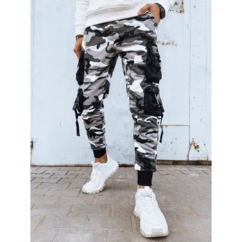 Pánské kalhoty kapsáče UX4208 Barva: Khaki, Velikost: 2XL