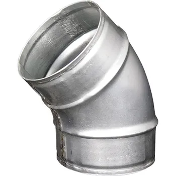 Kouřovod Kovové koleno kulaté 45° AR-05 - 150 mm