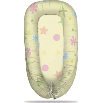 Hnízdečko pro miminko Sablio Hnízdečko pro miminko Květiny na žluté