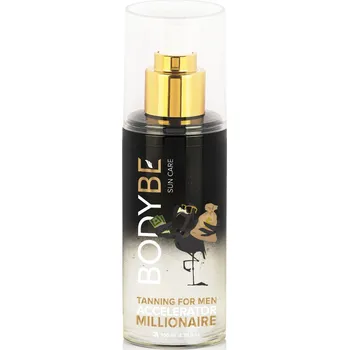 Přípravek na opalování BODYBE Pánská opalovací voda bez UV - Millionaire - 100ml