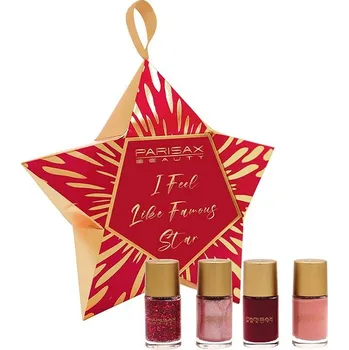 Kosmetická sada PARISAX Sada laků na nehty - Vánoční dekorace na stromeček 4 ks