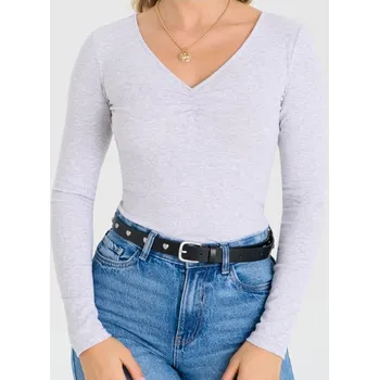 Body Sinsay - Viskozové body - šedá - 041HA-09M - 041HA-09M-XL