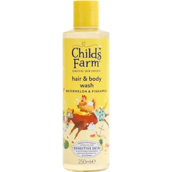 Sprchový gel Childs Farm Hair & Body Wash mycí emulze na tělo a vlasy Watermelon & Organic Pineapple 250 ml