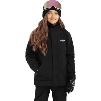 SIROKO Dívčí snowboardová bunda KW1-G Rebel Černá 10 LET ČERNÁ