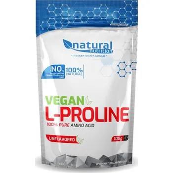 Aminokyselina L-Proline - AMINO ACID 100 g NATURAL NUTRITION