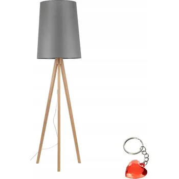 Stojací lampa Stojací lampa TK-Lighting Walz E27 60 W béžová, šedá