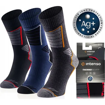 Pánské ponožky Intenso Ponožky 0747_3xZ1 vícebarevné, velikost 44-46