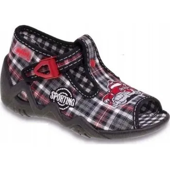 Chlapecké sandály Befado dětské sandály textilní černé velikost 19