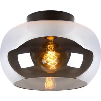 Kulatý Stropní Svítidlo LUCIDE 30,5 x 30,5 cm šedá