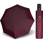 Doppler automatický skládací deštník s pouzdrem, červený