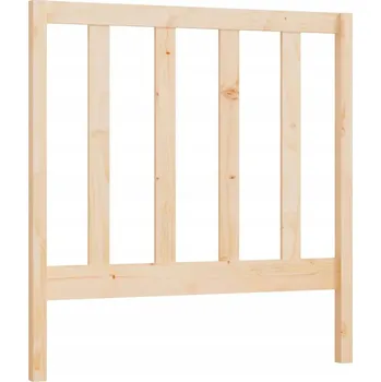 VidaXL Čelo postele, 95x4x100 cm, masivní dřevo