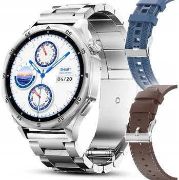 Hodinky Chytré Hodinky JG Smart Pánské DT5 Amoled stříbrné