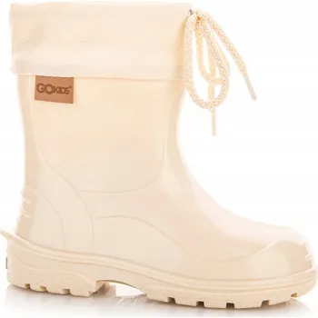 Dívčí holínky Dětské holínky krémové Lemigo, vel. 25