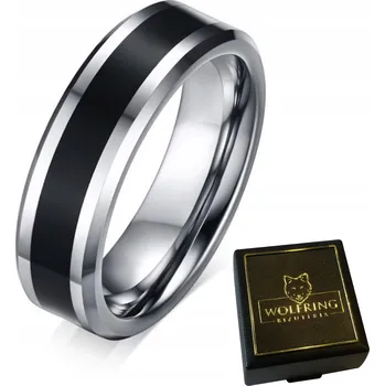 Prsten Wolframový PRSTÝNEK prsten WOLFRING EU22 US10