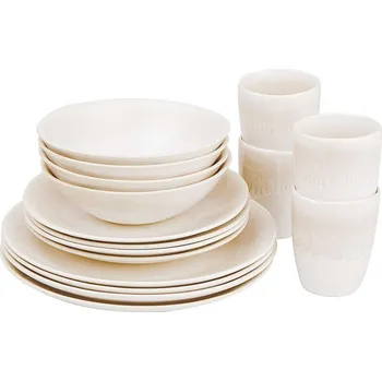 Talíř Butlers ATLANTIS Sada nádobí 16 ks - béžová