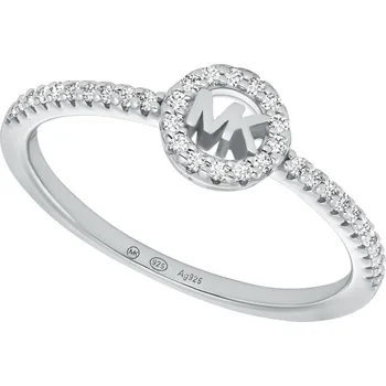 Prsten Michael Kors Okouzlující stříbrný prsten se zirkony Premium MKC1829040 49 mm + 2 měsíce na vrácení zboží