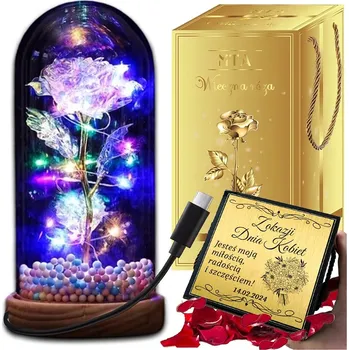 Obraz DÁREK KE DNI UČITELŮ PRO VAŠEHO PŘEDCHOZÍHO, VĚČNÁ RŮŽE S GRAVÍROVÁNÍM