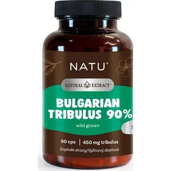 Přírodní produkt BULHARSKÝ KOTVIČNÍK - BULGARIAN TRIBULUS extrakt 90 % saponinů 90 kaps. NATURAL EXTRACT - NATU