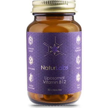 Doplněk stravy Liposomální Vitamín B12 30 kapslí NATURLABS - VITALVIBE