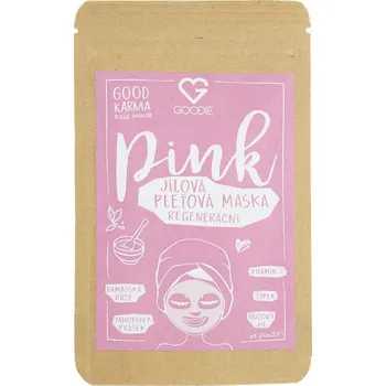 Pleťová maska PINK FACE MASK - JÍLOVÁ MASKA 30 g GOODIE