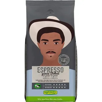 Nápoj Rapunzel Bio Gusto Espresso celá zrna, 250g Balení: 1 x 250 g