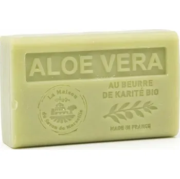 Mýdlo Mýdlo s bio arganovým olejem - Aloe vera 100g - LA MAISON DU SAVON DE MARSEILLE