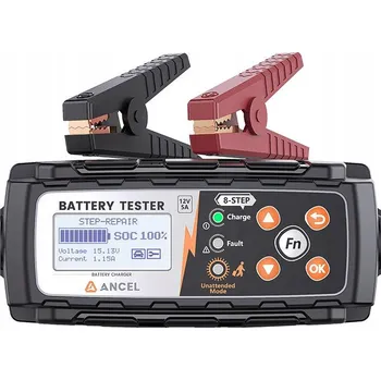 Auto-moto baterie Tester a nabíječka baterií 2v1 Ancel BT521