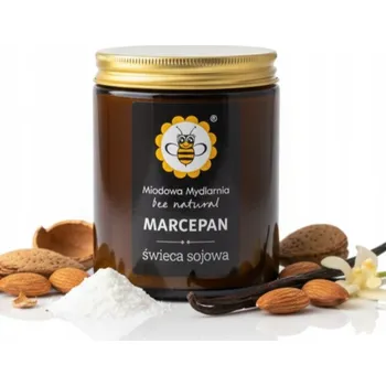 Svíčka Sójová vonná svíčka Marcipán Miodowa Mydlarnia 1 ks