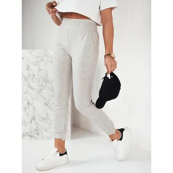 Dámské kalhoty teplákové STEVEN UY1803 Barva: Béžová, Velikost: XL/2XL