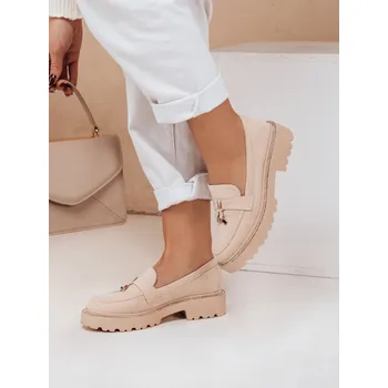 Dámské mokasíny Mokasíny dámské LOAFELIA ZY0603 Barva: Růžová, Velikost: 38