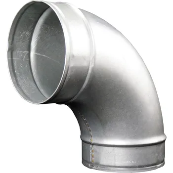 Kouřovod Kovové koleno kulaté 90° AR-04 - 100 mm
