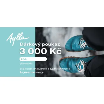 Dárkový potravinový koš Aylla Dárkový poukaz 3000 Kč Částka: Elektronický poukaz 3000,-