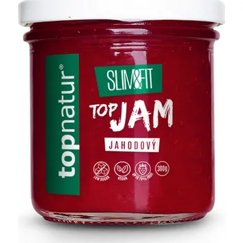 TOP JAM JAHODA - džem 300 g TOPNATUR