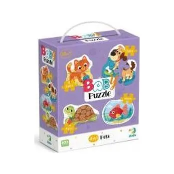 Puzzle Baby puzzle 4w1 Zwierzęta domowe