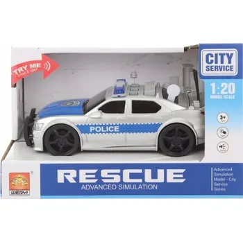 autíčko Policejní lampy na autobaterie