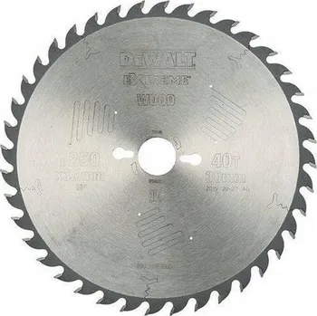 Pilový kotouč Pilový kotouč pro stolní pily 250mm DeWalt
