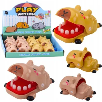 Figurka Koušající Kapybara Figurka Dovednostní Hra Mini Zubař