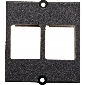 Elektrická zásuvka Bachmann dvojitý Rámeček černý