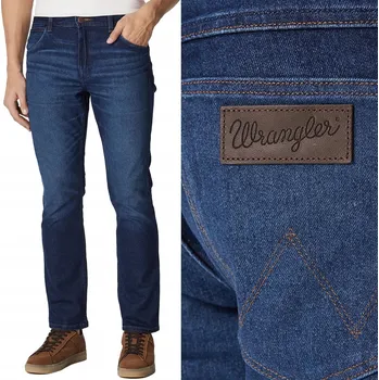 Pánské džíny Pánské džíny rovného střihu Wrangler GREENSBORO 36/34