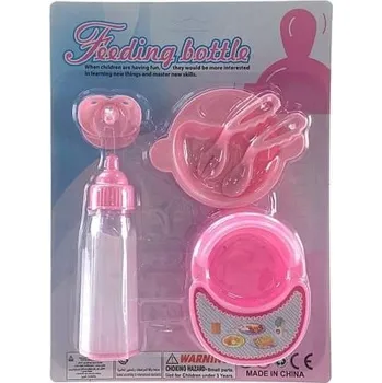 Doplněk pro panenku Sada pro panenky ke krmení Adar 6 dílů.