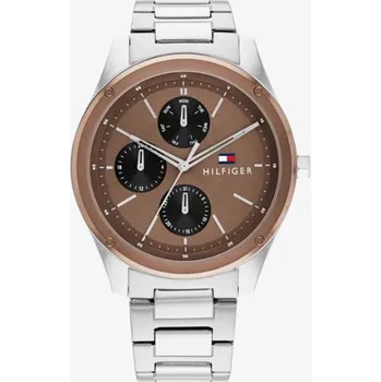 Hodinky Hodinky Tommy Hilfiger Tyler 1710533 Silver/ Brown Universal