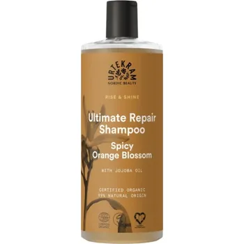 Šampon ULTIMATE REPAIR SHAMPOO - spicy orange blossom - OBNOVUJÍCÍ ŠAMPON - kořeněný pomeranč 500 ml URTEKRAM