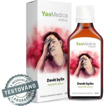 Přírodní produkt 046 - DEVĚT BYLIN - TINKTURA Z ČÍNSKÝCH BYLINEK YAOMEDICA 50 ml