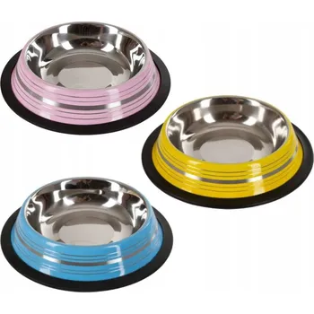 Miska pro psa Jedna kovová miska Kerbl, vícebarevná, 900 ml