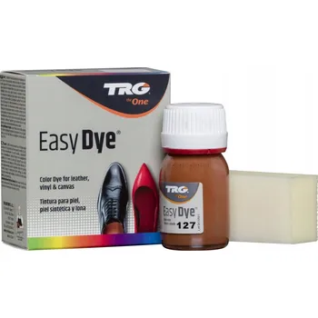 Přípravek pro údržbu obuvi TRG Easy Dye 25 ml Barva na hladkou kůži 127 Mango hnědá